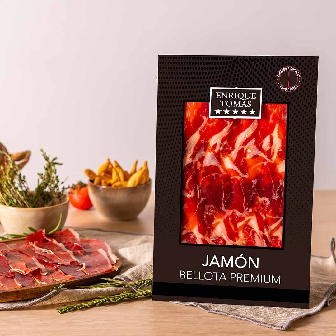 Sobre Jamón Ibérico de Bellota Premium (80gr)