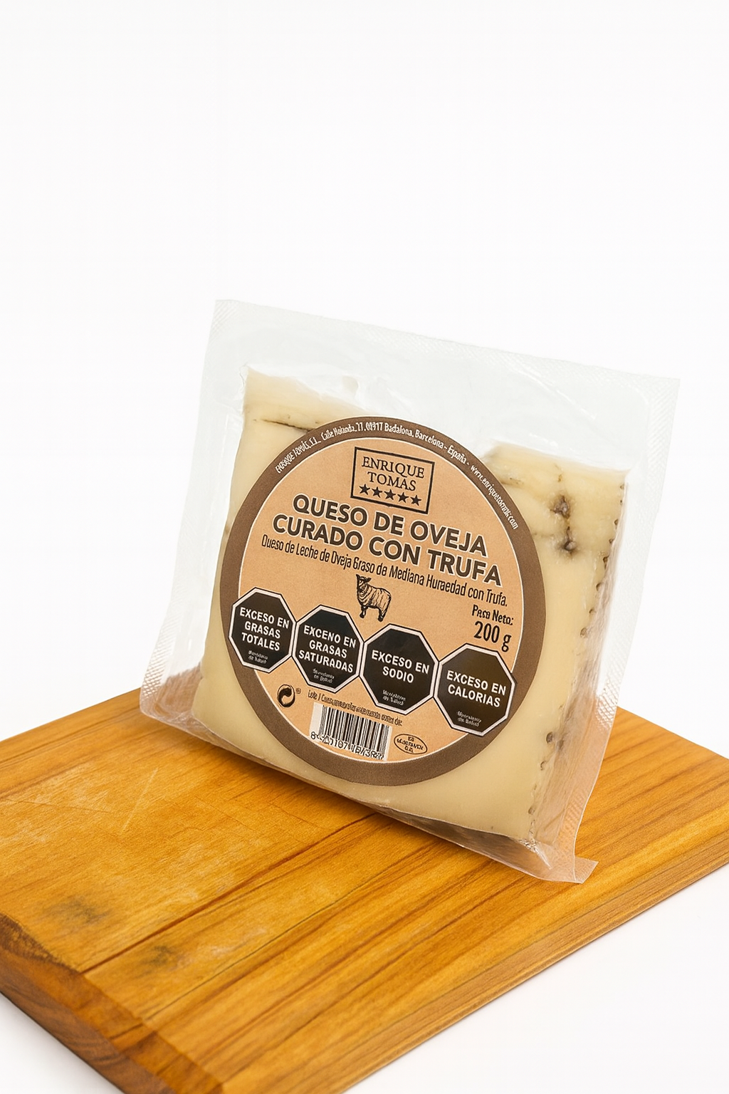 Cuña Queso Oveja Curado con Trufa 200gr