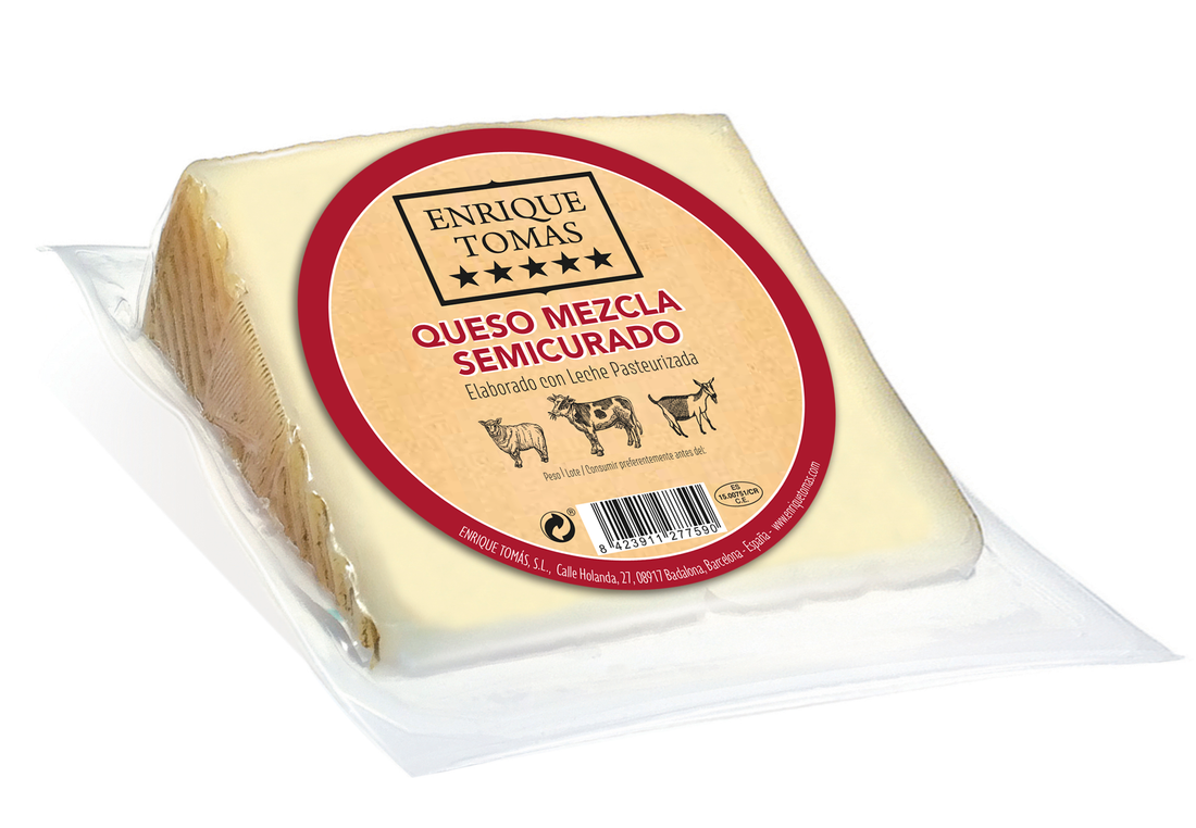 Cuña Queso Mezcla 3 Leches 150gr