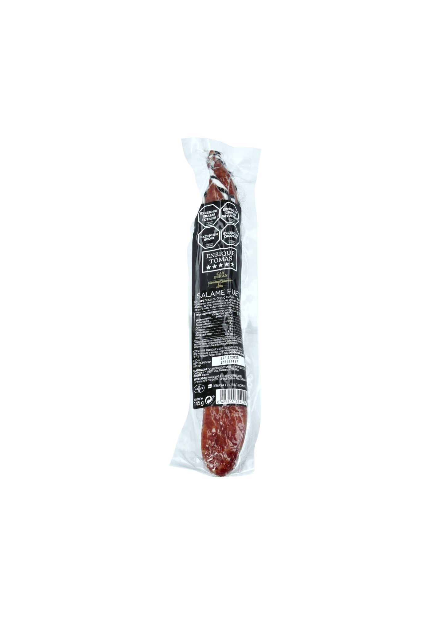 Fuet Enrique Tomás 170gr