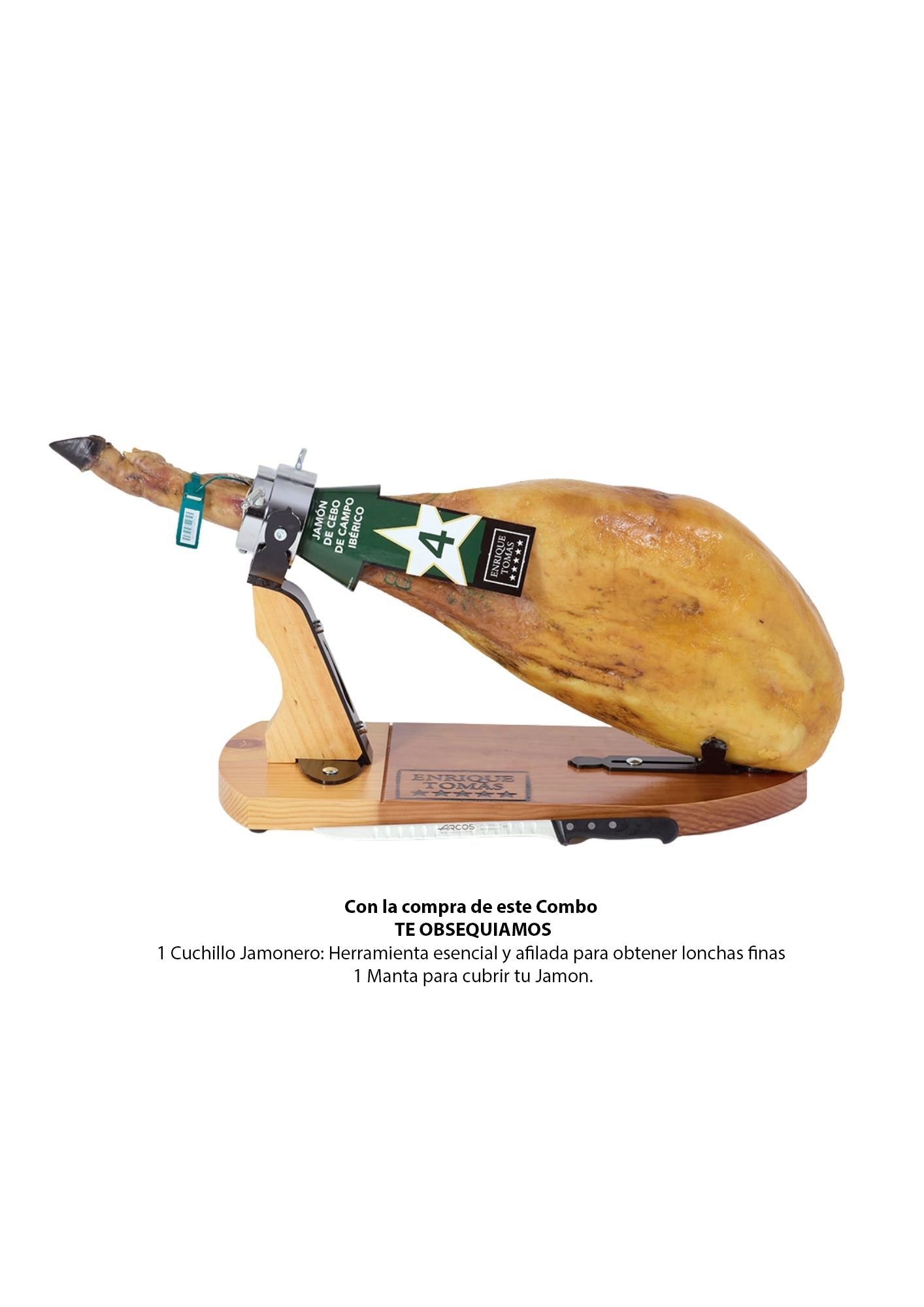 Combo de Jamón Ibérico de Campo (50% ibérico)