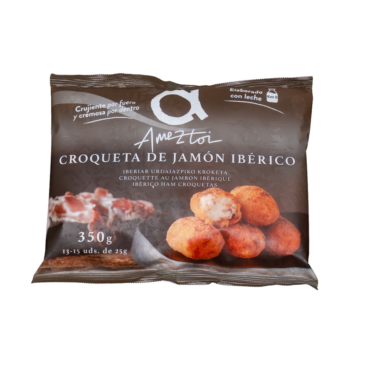 Croqueta de Jamón Ibérico 25g - Paquete de 350g