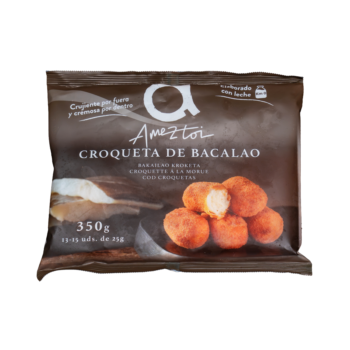 Croqueta de Bacalao 25g - Paquete de 350g