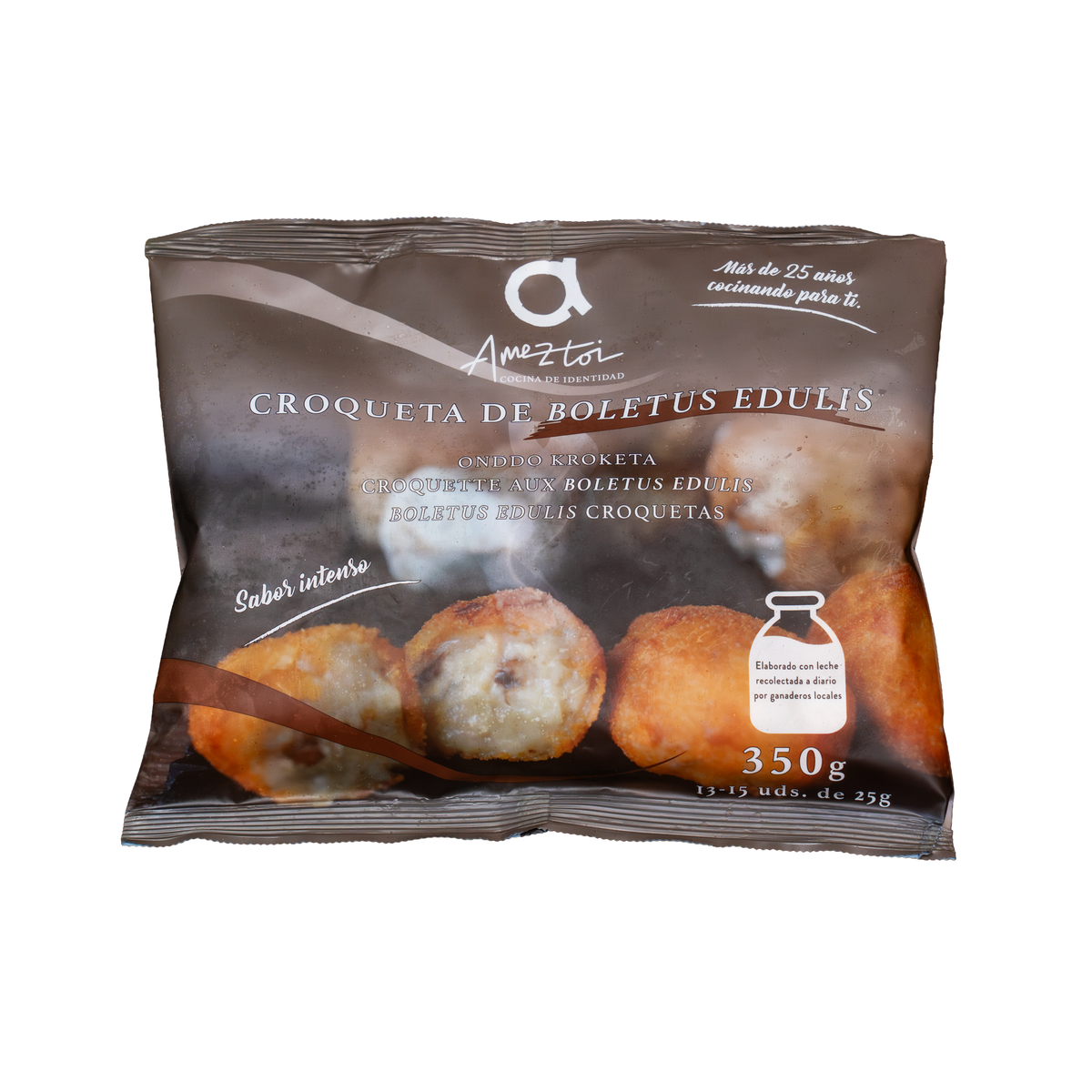 Croqueta de Boletus Edulis 25g - Paquete de 350g