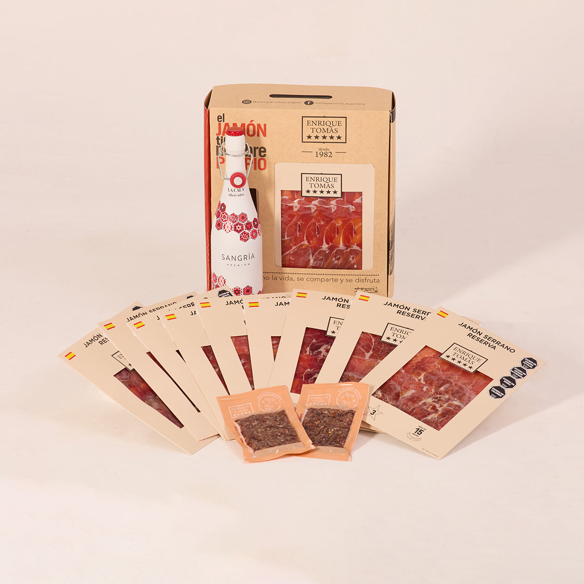 Pack Jamon y Vino Reserva