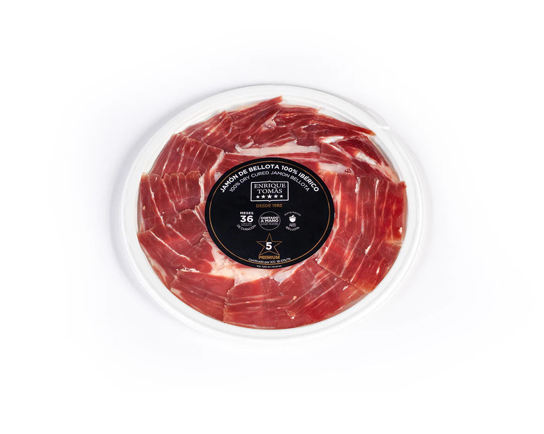 Plato Jamón Ibérico de Bellota 100% (80gr)