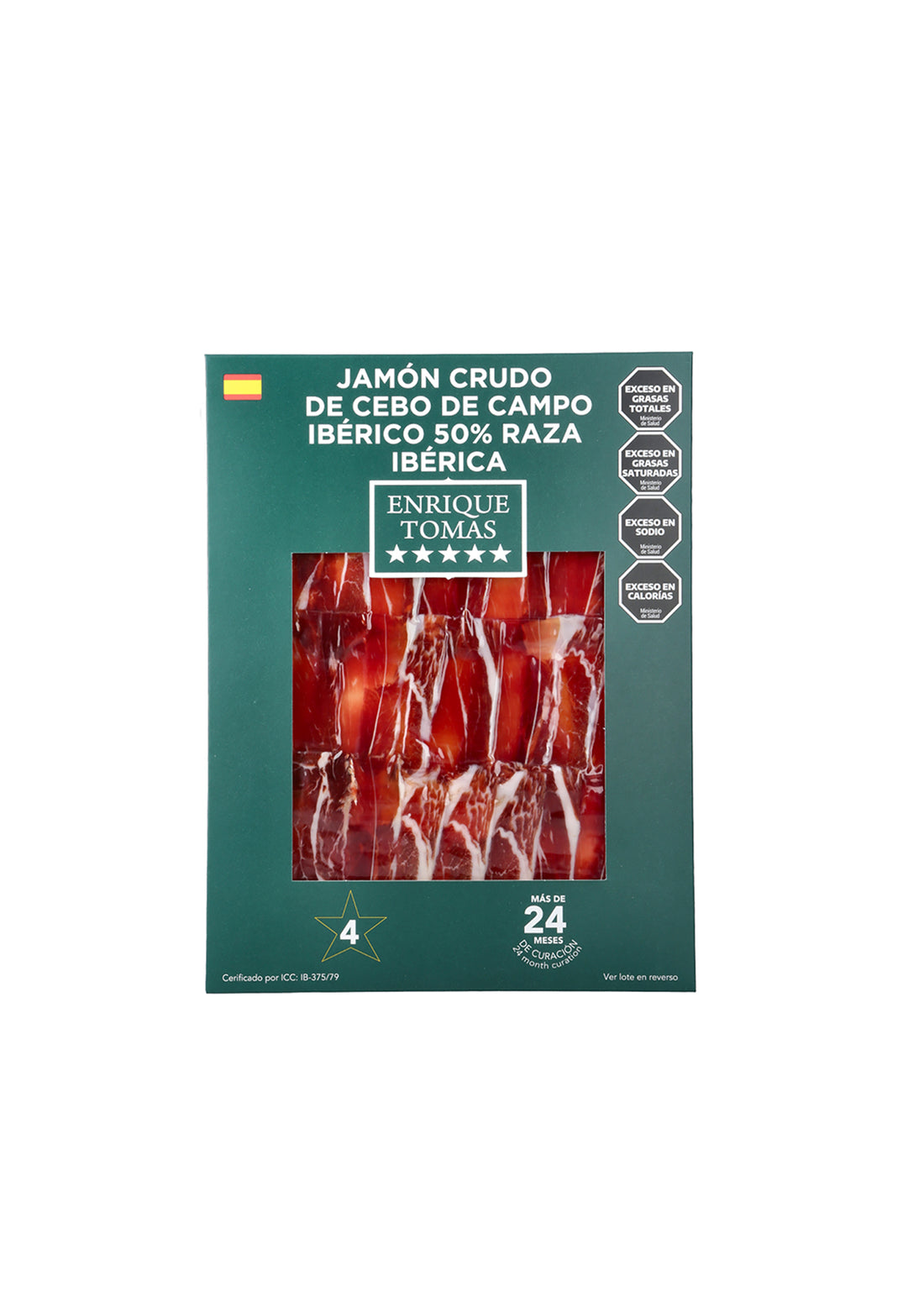 Sobre Jamón Ibérico de Campo 50% ibérico (80gr)