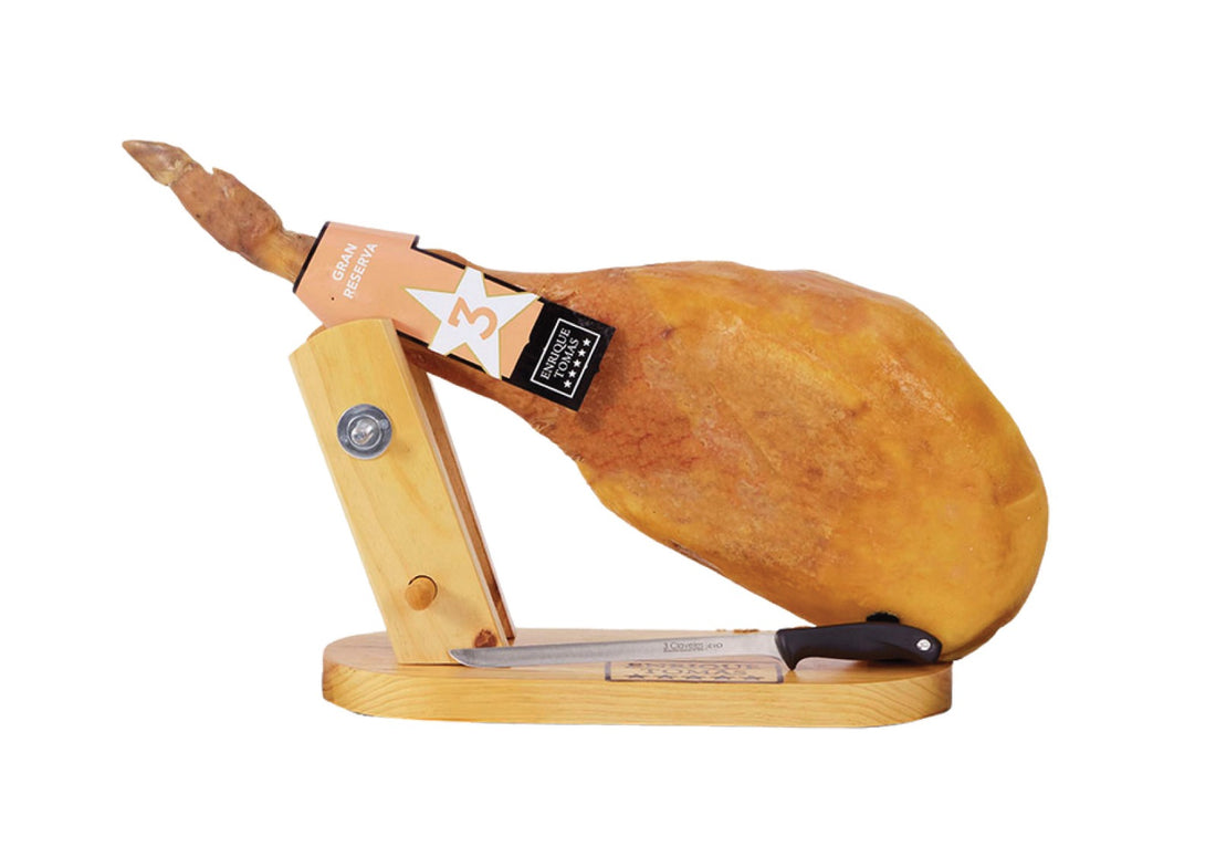 Combo Jamón Gran reserva + Jamonero Lujo