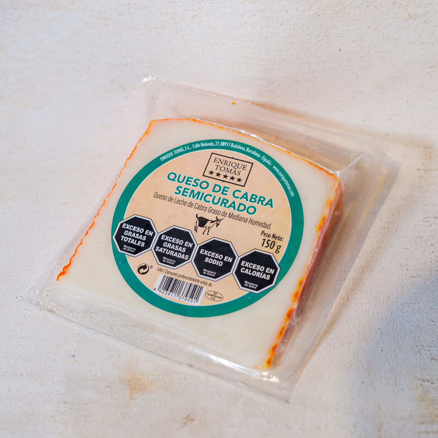Cuña Queso de Cabra Semicurado 150gr